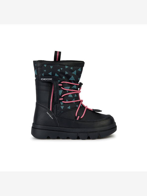 Geox Crne Geox Willaboom Abx gležnjače za djevojčice