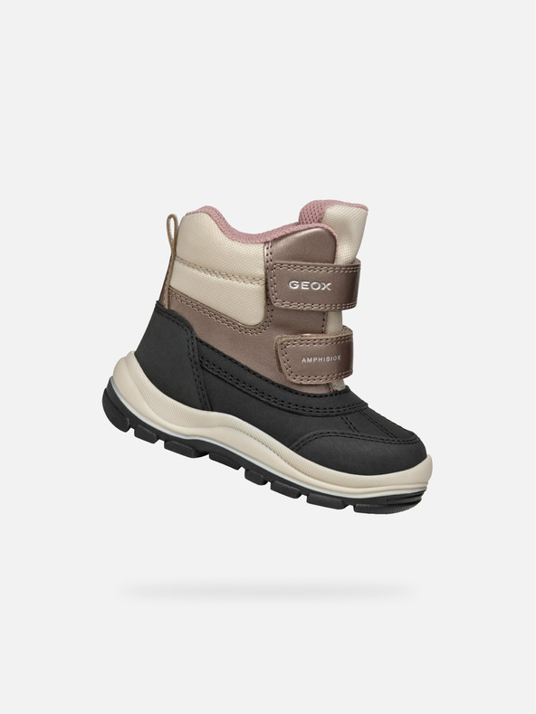 Geox Crne gležnjače za djevojčice Geox Flanfil ABX