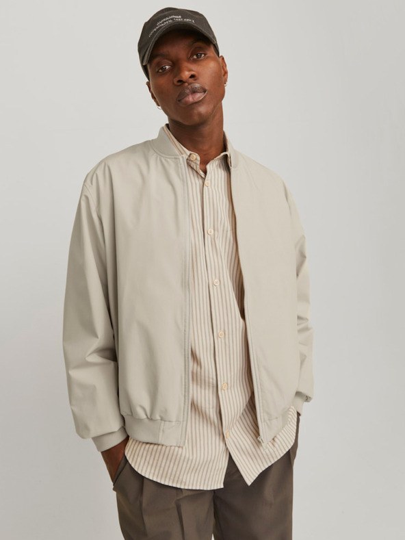Jack & Jones Jack & Jones JJECHARGE muška bež bomber jakna
