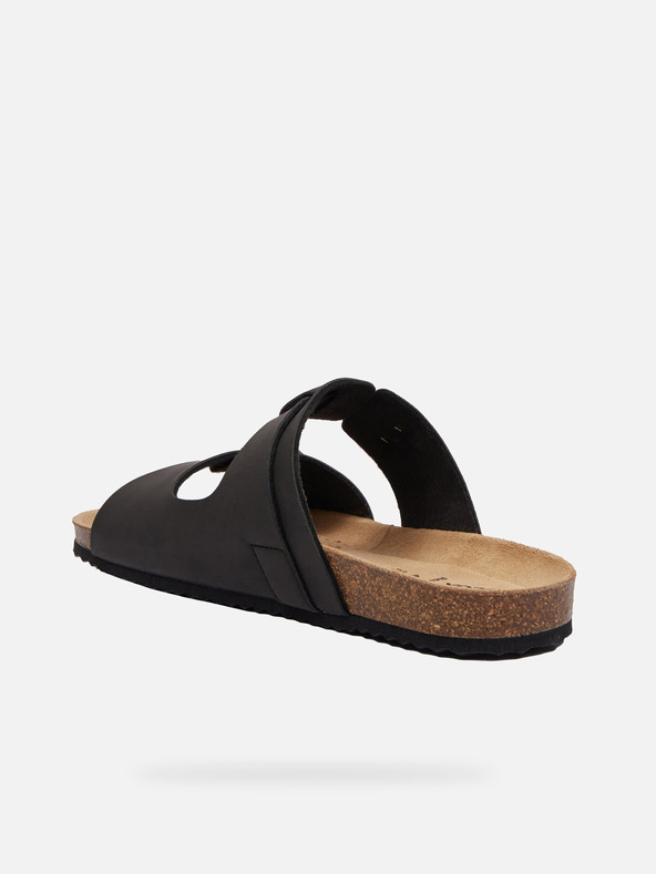 Geox Crne muške papuče Geox Ghita