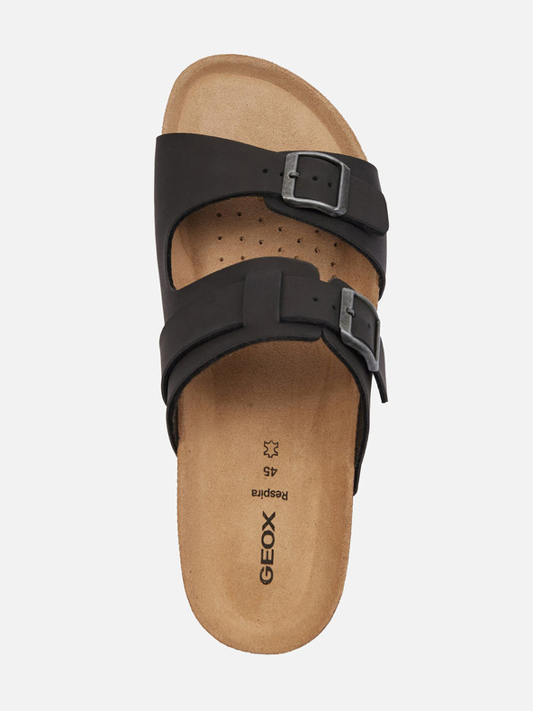 Geox Crne muške papuče Geox Ghita