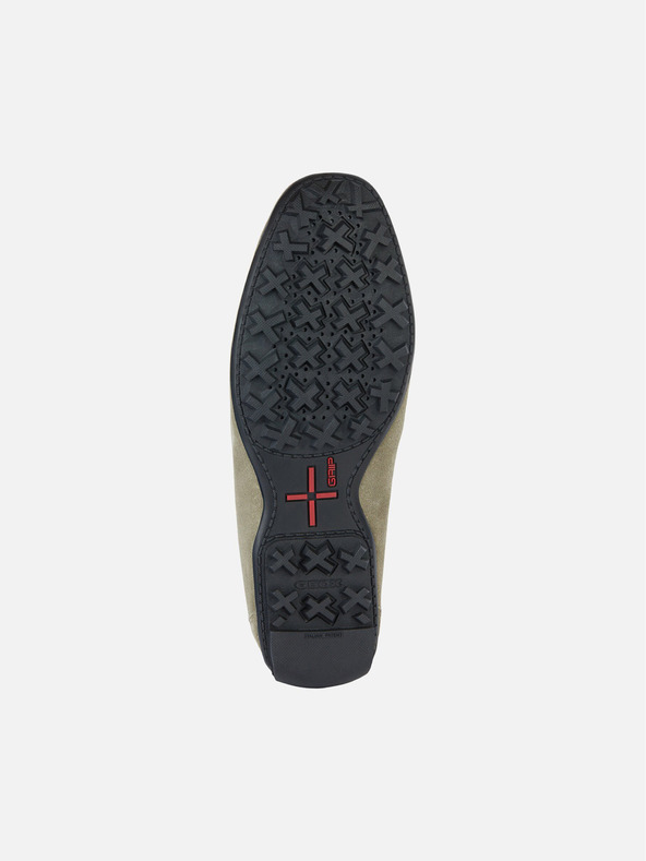 Geox Svijetlo zelene muške mokasine Geox Kosmopolis + Grip