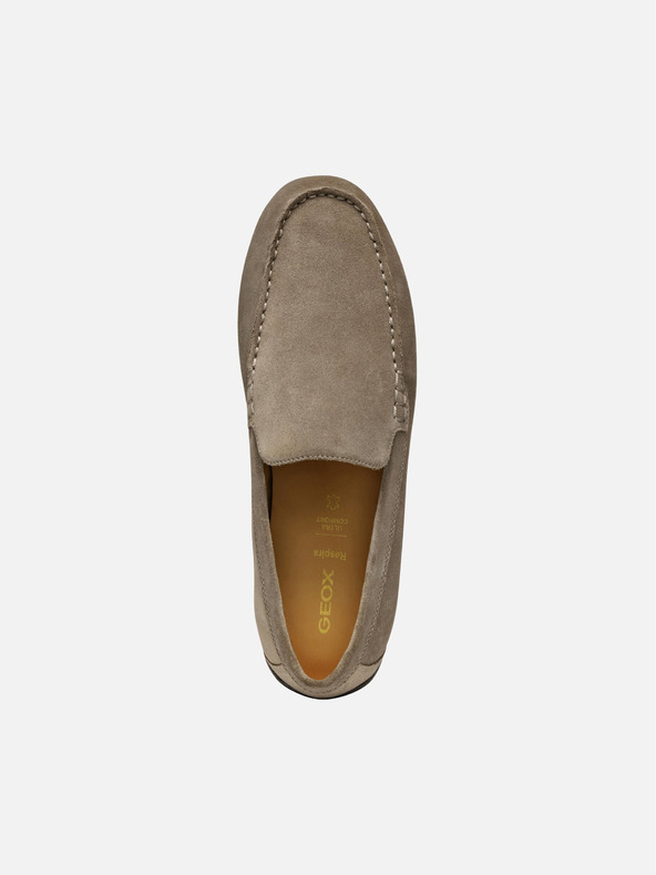 Geox Geox Spherica EC16 svijetlo sive muške mokasine