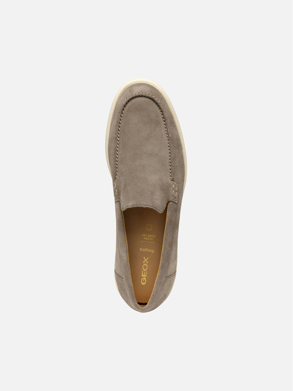 Geox Geox Spherica EC17 svijetlo sive muške mokasine