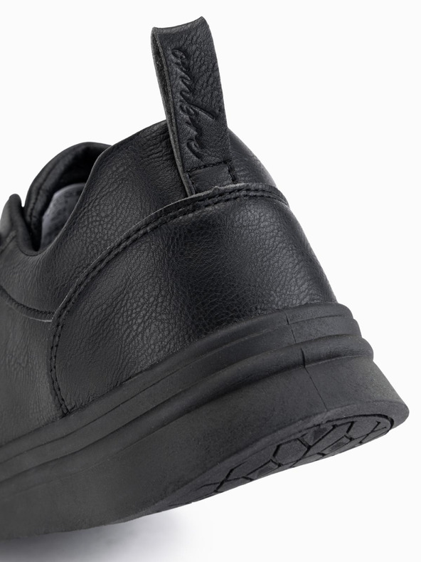 Ombre Clothing Unisex muške casual cipele od eko nubuka crne Ombre odjeće