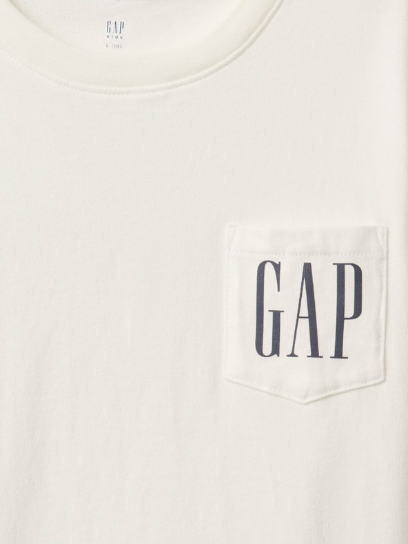 GAP Dječja majica s logotipom Pocket GAP