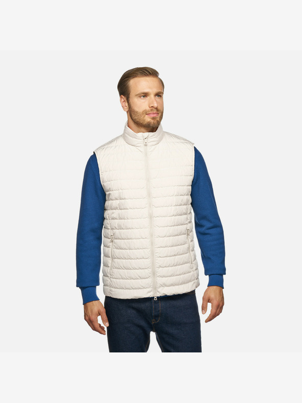 Geox Krem muški prsluk Geox Warrens