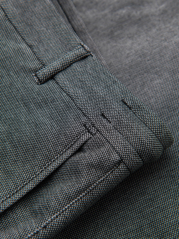 Ombre Clothing Muška pamučna trenirka BASIC siva Ombre odjeća