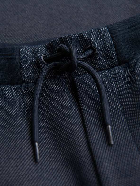 Ombre Clothing Muška pamučna trenirka BASIC plava Ombre Clothing