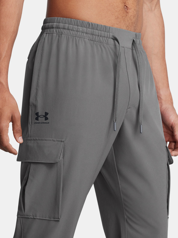 Under Armour Muške sportske hlače Under Armour UA Vibe Woven Cargo Pants-GRY