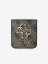 Guess Stražnja maska ​​Guess PU 4G s metalnim logotipom za Samsung Galaxy Z Flip 6 smeđa