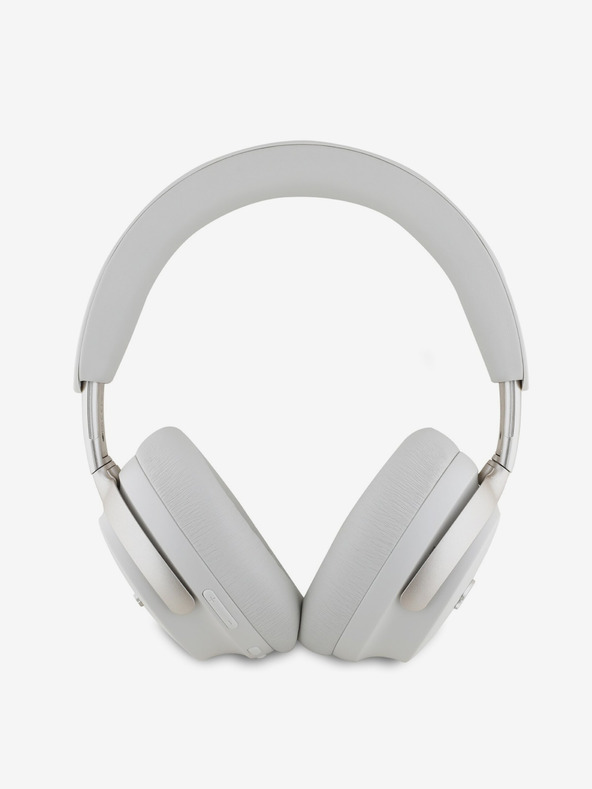 Guess Guess PU kožne Script Logo ANC/ENC bijele slušalice