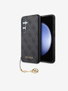 Guess Stražnja maska ​​Guess 4G Charm za Samsung Galaxy S24 siva