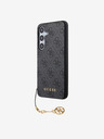 Guess Stražnja maska ​​Guess 4G Charm za Samsung Galaxy S24 siva
