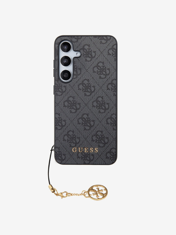Guess Stražnja maska ​​Guess 4G Charm za Samsung Galaxy S24 siva
