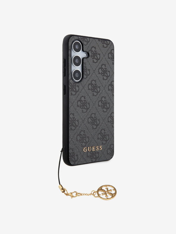 Guess Stražnja maska ​​Guess 4G Charm za Samsung Galaxy S24 siva