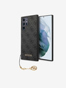 Guess 4G Charm Zadní Kryt pro Samsung Galaxy S24 Ultra Grey Etui za telefon