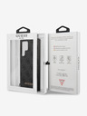 Guess 4G Charm Zadní Kryt pro Samsung Galaxy S24 Ultra Grey Etui za telefon