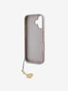 Guess Stražnja maska ​​Guess 4G Charm za iPhone 16 Tone on Tone Pink