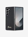 Guess Stražnja maska ​​Guess PC/TPU sa svjetlucavim metalnim logotipom za Samsung Galaxy Z Fold 6 crna