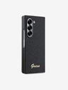 Guess Stražnja maska ​​Guess PC/TPU sa svjetlucavim metalnim logotipom za Samsung Galaxy Z Fold 6 crna