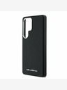 Karl Lagerfeld Karl Lagerfeld PU Saffiano metalni logotip i stražnja maska ​​s okvirom za Samsung Galaxy S25 Ultra Black