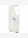 Karl Lagerfeld Karl Lagerfeld IML K&CH Heads MagSafe stražnja maska ​​za Samsung Galaxy S25 ultra prozirna