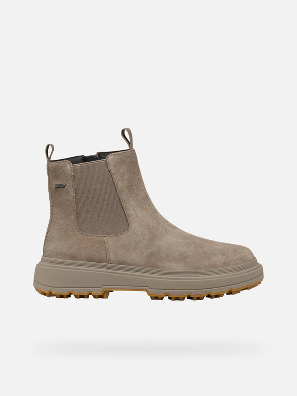 Geox Bež ženske gležnjače Geox Lamidie + Grip Abx