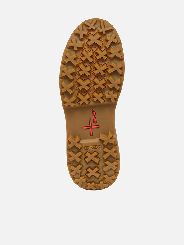 Geox Bež ženske gležnjače Geox Lamidie + Grip Abx