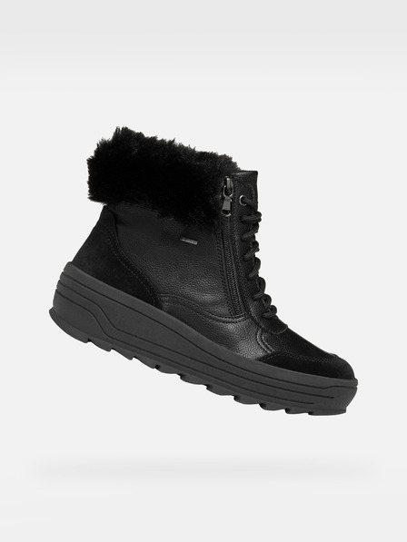 Geox Crne Geox Milleiny Abx ženske gležnjače