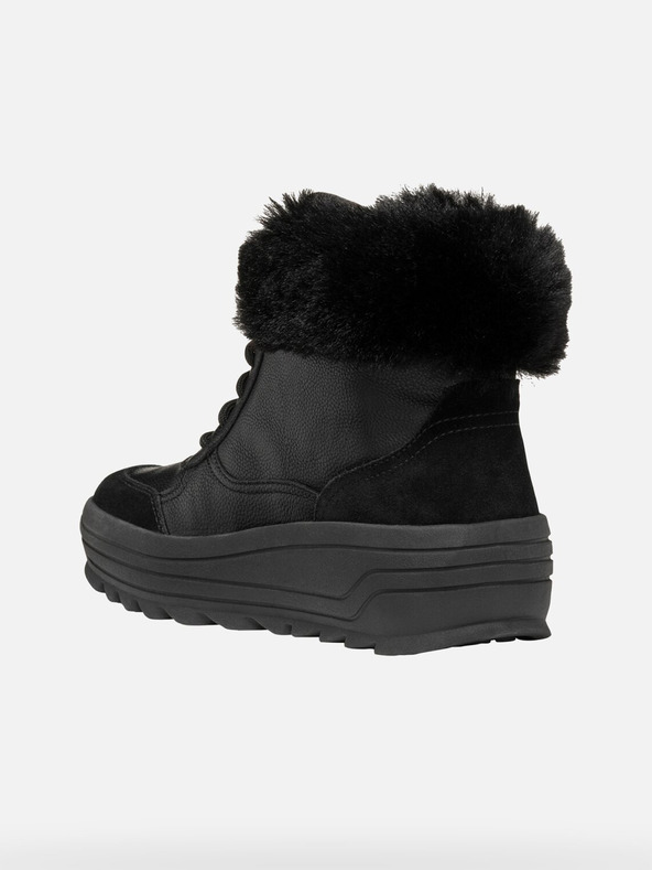 Geox Crne Geox Milleiny Abx ženske gležnjače