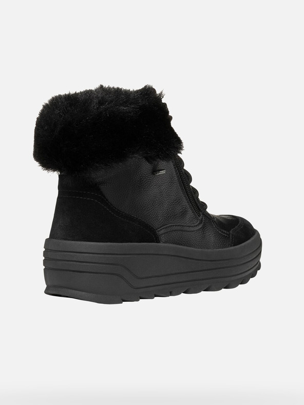 Geox Crne Geox Milleiny Abx ženske gležnjače