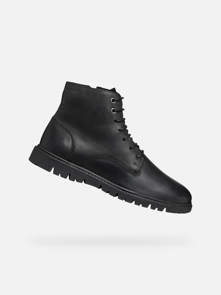 Geox Crne muške gležnjače Geox Ghiacciaio