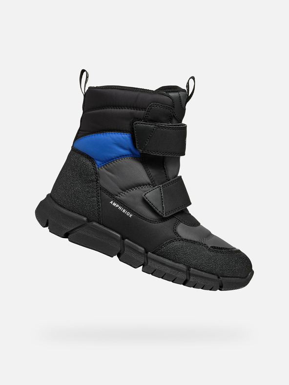 Geox Siva dječja gležnjača Geox Flexyper B Abx