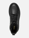 Geox Crne ženske gležnjače Geox Lamidie + Grip ABX
