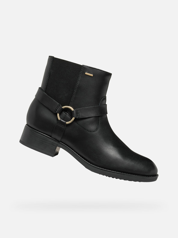 Geox Crne ženske gležnjače Geox Felicity ABX