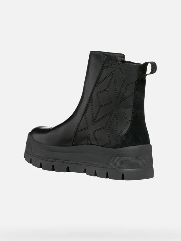 Geox Crne ženske gležnjače Geox Spherica Ec7.1 Abx