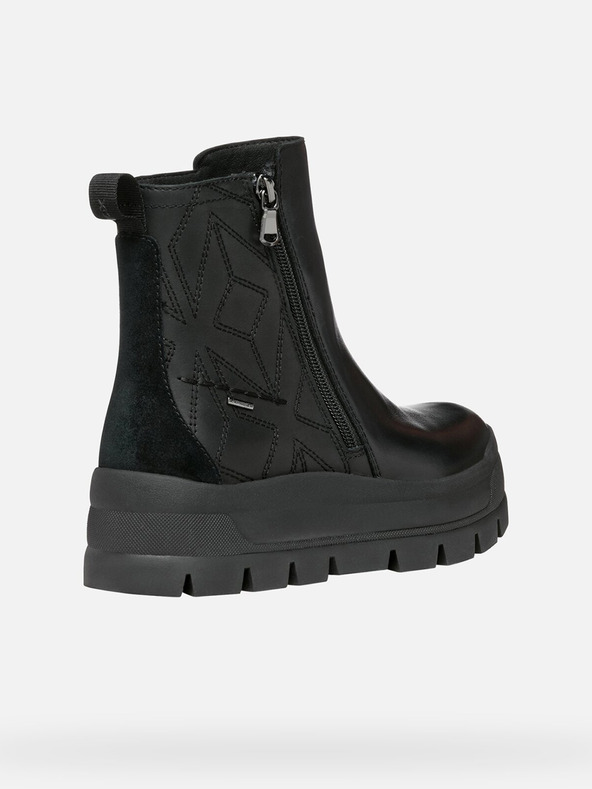 Geox Crne ženske gležnjače Geox Spherica Ec7.1 Abx