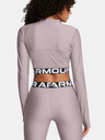Under Armour Ženska majica kratkih rukava Under Armour HeatGear Rib 1/4 Zip LS