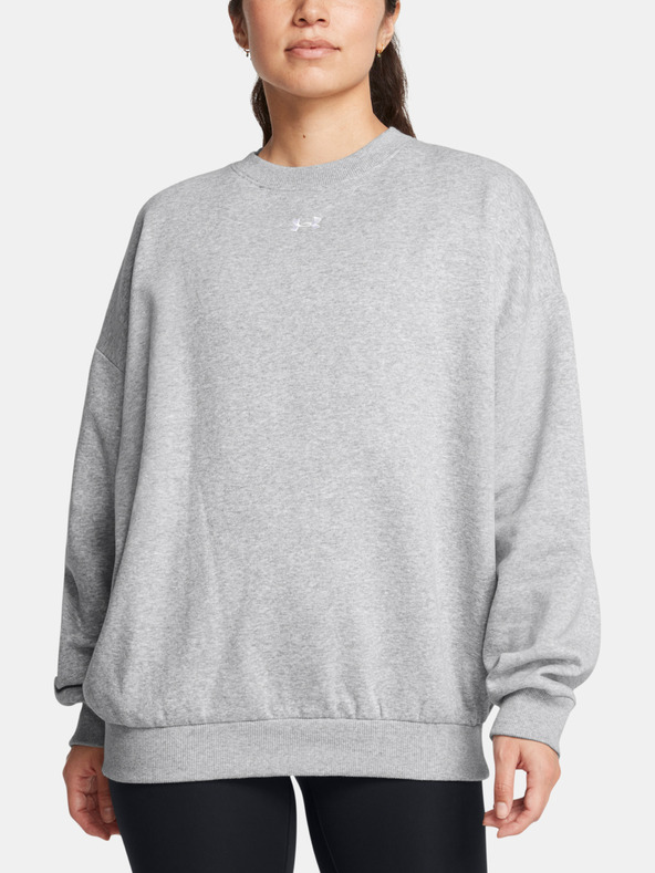 Under Armour Ženska majica Under Armour Rival Fleece OS Crew-GRY