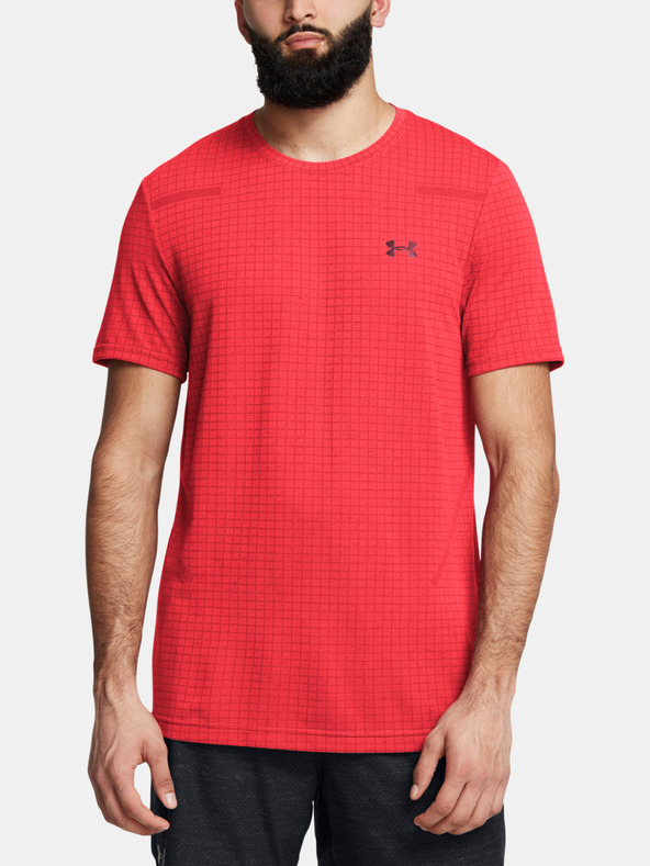 Under Armour Muška majica kratkih rukava Under Armour Vanish Seamless Grid SS-RED