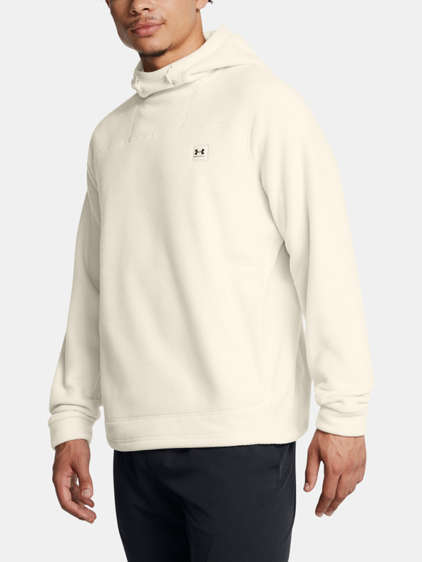Under Armour Muški sweatshirt Under Armour UA Expanse Fleece Hoodie-WHT
