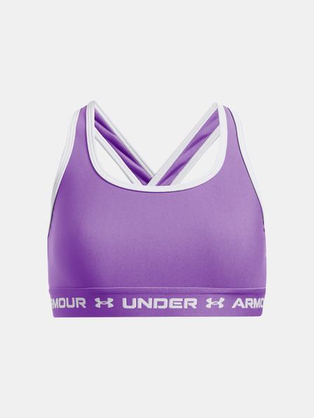 Under Armour Djevojački grudnjak Under Armour G Crossback Mid Solid-PPL