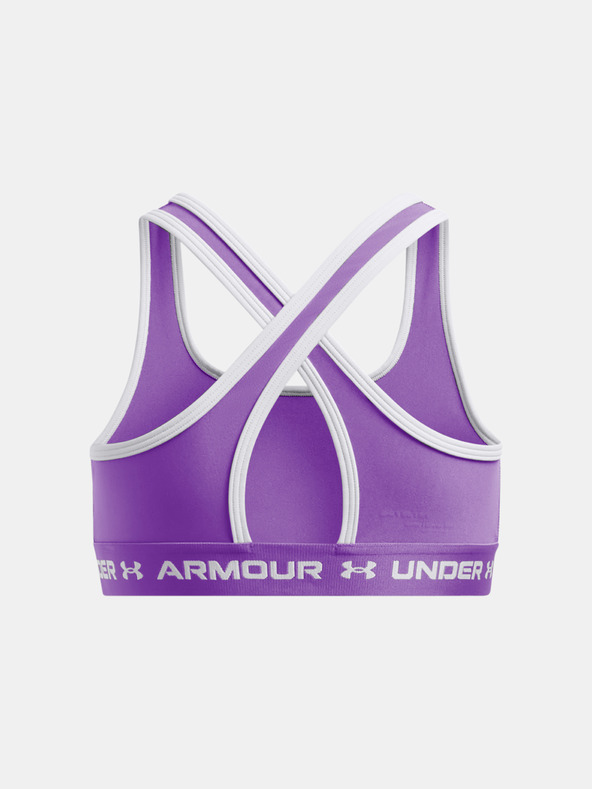 Under Armour Djevojački grudnjak Under Armour G Crossback Mid Solid-PPL