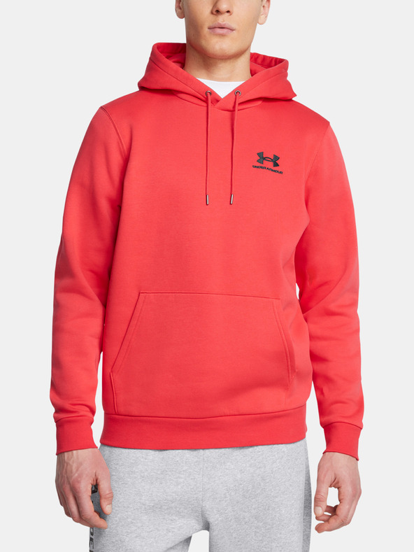 Under Armour Muški sweatshirt Under Armour UA Icon Fleece Hoodie-RED