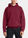 Under Armour Muška majica s kapuljačom Under Armour UA Icon HWT Flc Wash OS Hood-RED