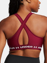Under Armour Ženski grudnjak Under Armour Crossback Mid Bra-RED