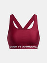 Under Armour Ženski grudnjak Under Armour Crossback Mid Bra-RED