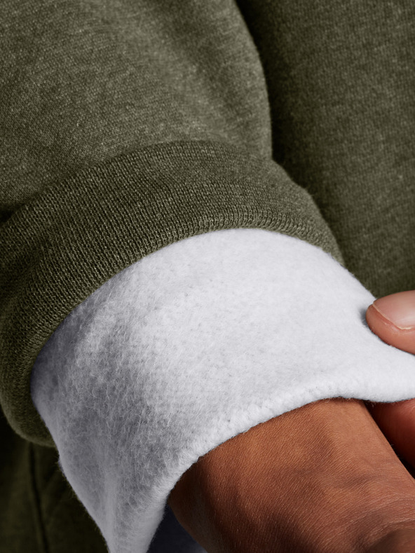 Under Armour Muška majica Under Armour UA Icon Fleece FZ Hood-GRN