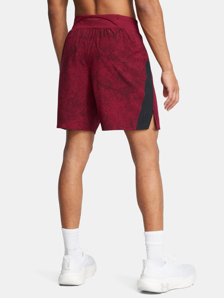 Under Armour Muške kratke hlače Under Armour UA LAUNCH PRO 7'' PRTD SHORT-RED